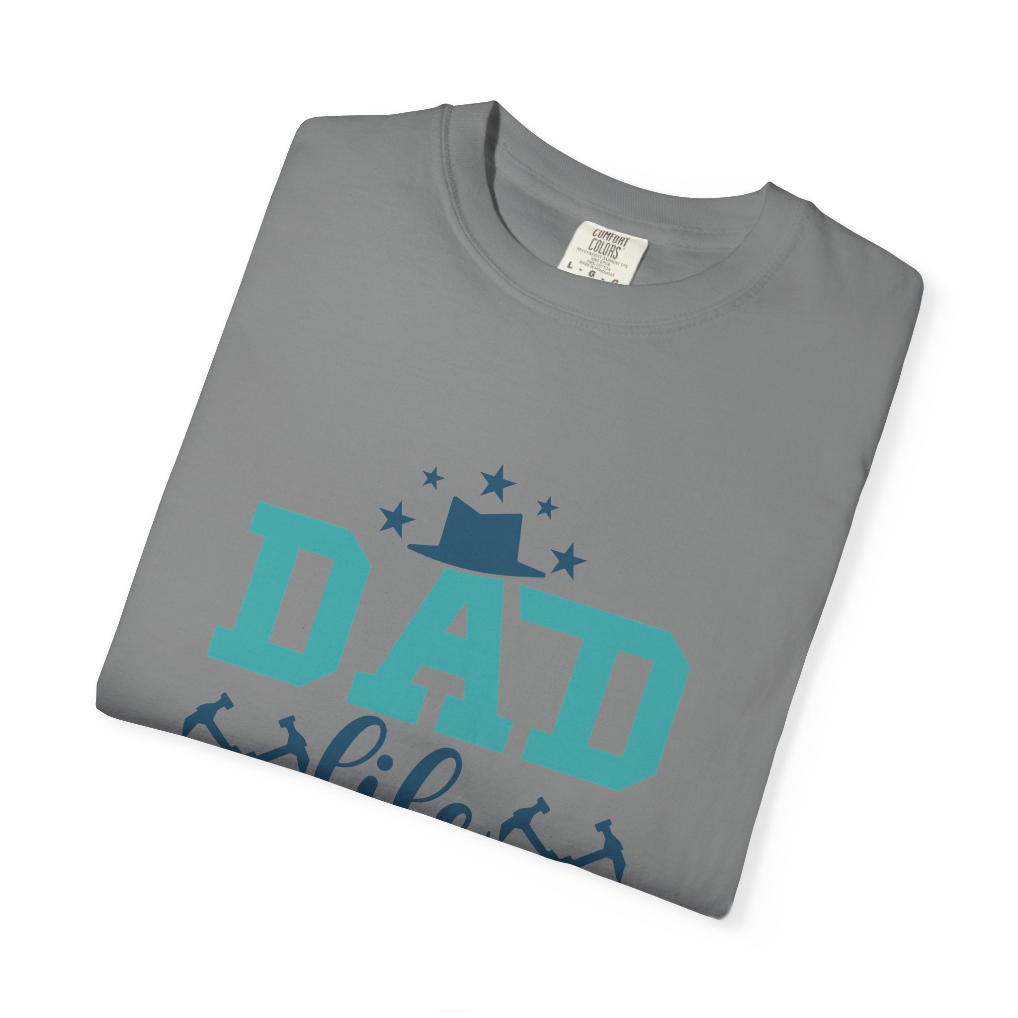 Upload - 10.14.Dad Life T-Shirt - Totally Nailed It - Unisex Garment-Dyed Tee - Image 7