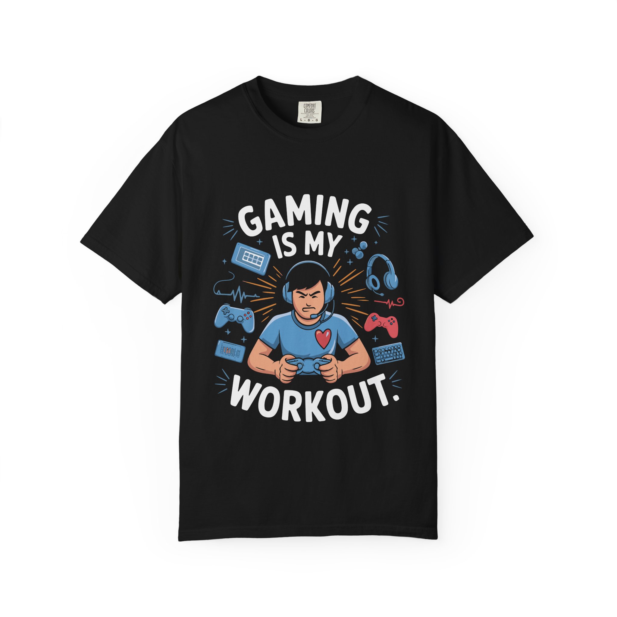 Upload - 3.2. Gaming Workout Unisex T-shirt - Image 5