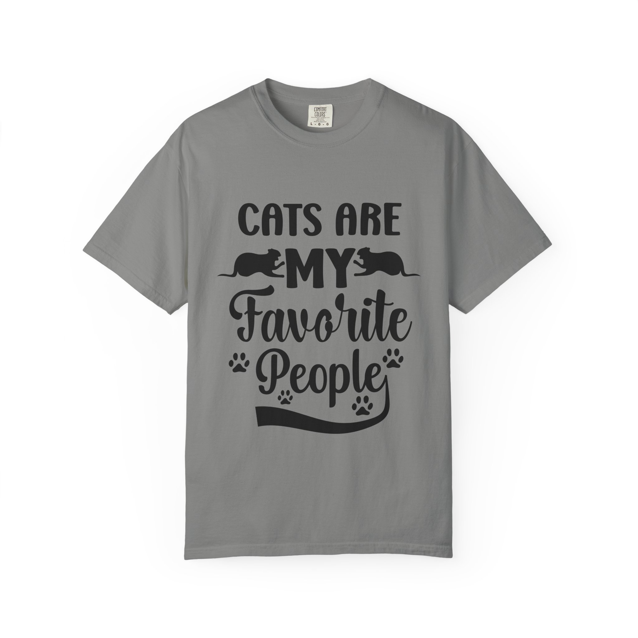 Upload - 5.1b.Cats Are My Favorite People Unisex T-Shirt - Image 5