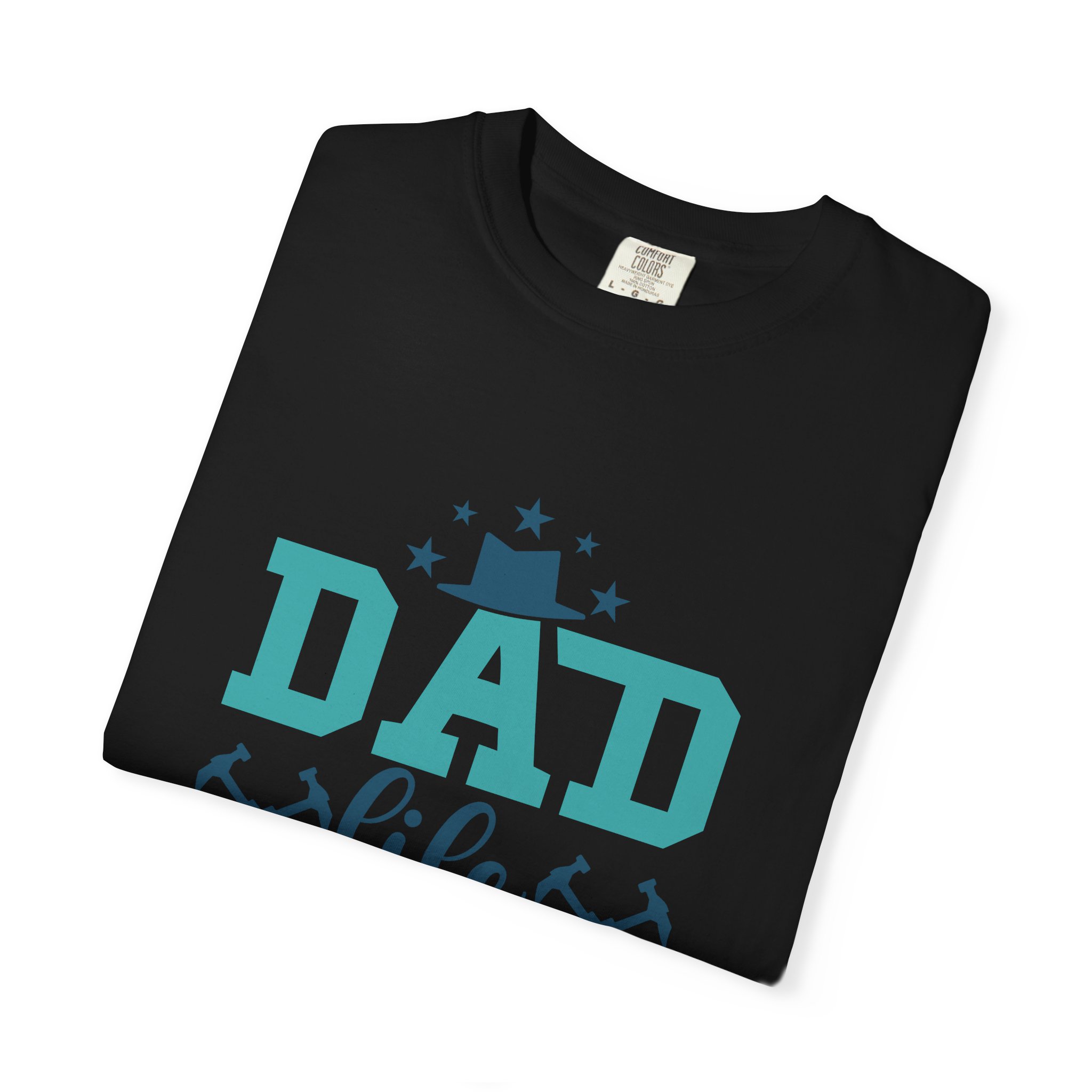 Upload - 10.14.Dad Life T-Shirt - Totally Nailed It - Unisex Garment-Dyed Tee - Image 11