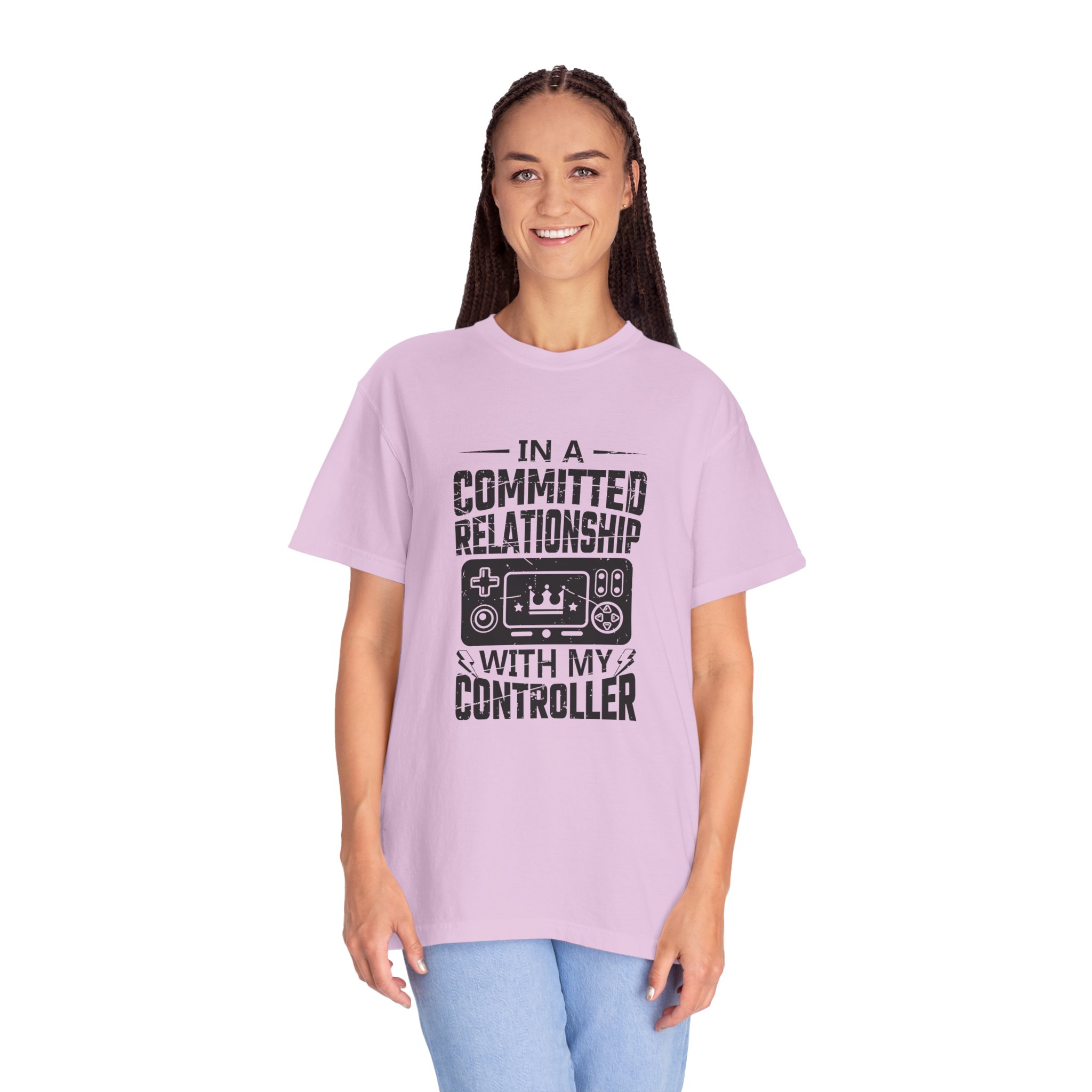 Gaming Relationship Tee - Perfect for Gamers, Committed Gamer Gift, Video Game Lovers, Funny Gamer Apparel - Image 31