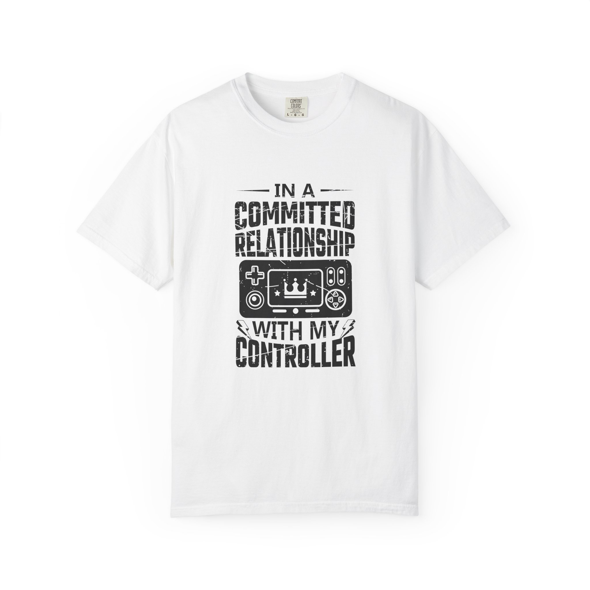 Gaming Relationship Tee - Perfect for Gamers, Committed Gamer Gift, Video Game Lovers, Funny Gamer Apparel - Image 8