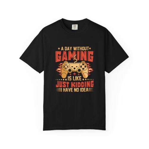 Gaming Enthusiast T-Shirt, Funny Gamer Shirt, Unisex Graphic Tee, Gift for Gamers, Casual Gaming Humor Apparel