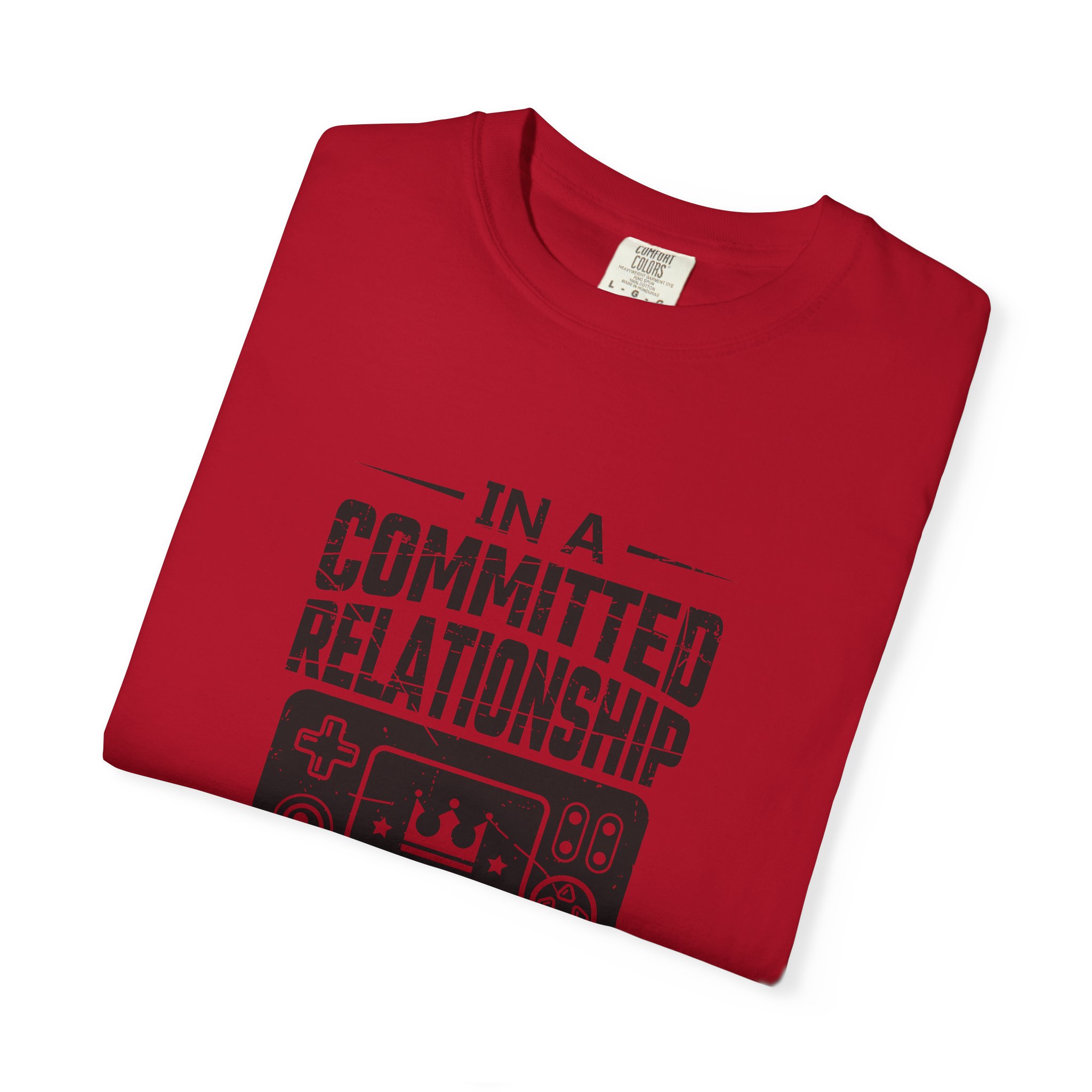 Gaming Relationship Tee - Perfect for Gamers, Committed Gamer Gift, Video Game Lovers, Funny Gamer Apparel - Image 44