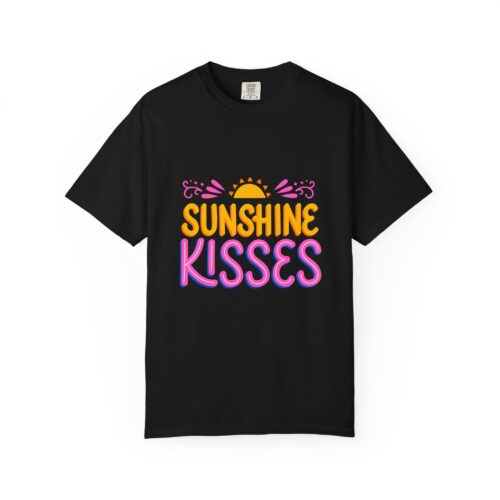 Sunshine Kisses Unisex T-shirt, Summer Apparel, Casual Everyday Wear, Gift for Sunshine Lovers