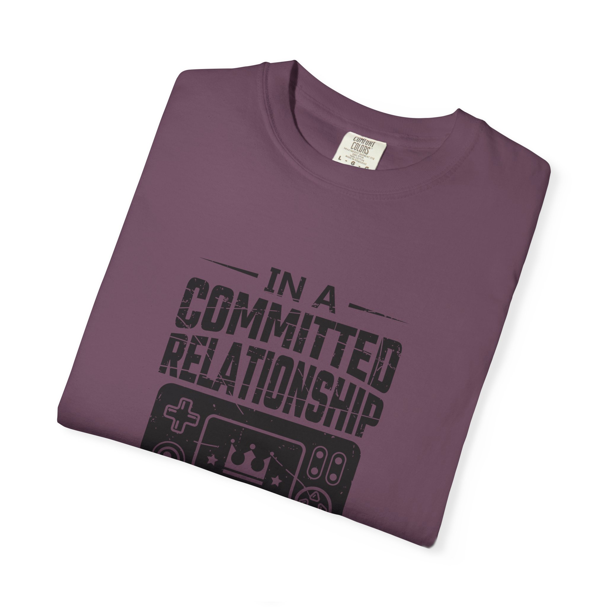Gaming Relationship Tee - Perfect for Gamers, Committed Gamer Gift, Video Game Lovers, Funny Gamer Apparel - Image 37