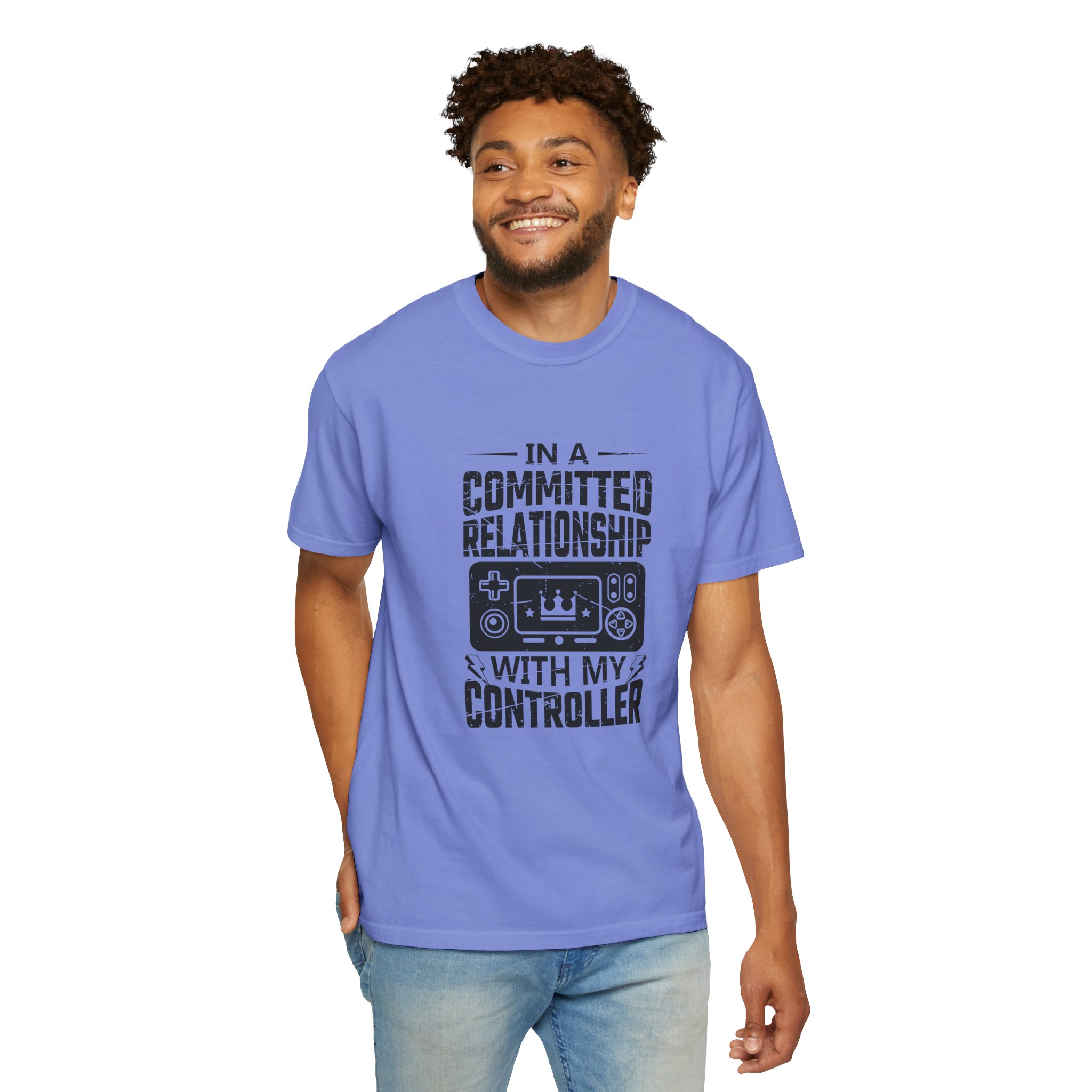 Gaming Relationship Tee - Perfect for Gamers, Committed Gamer Gift, Video Game Lovers, Funny Gamer Apparel - Image 27