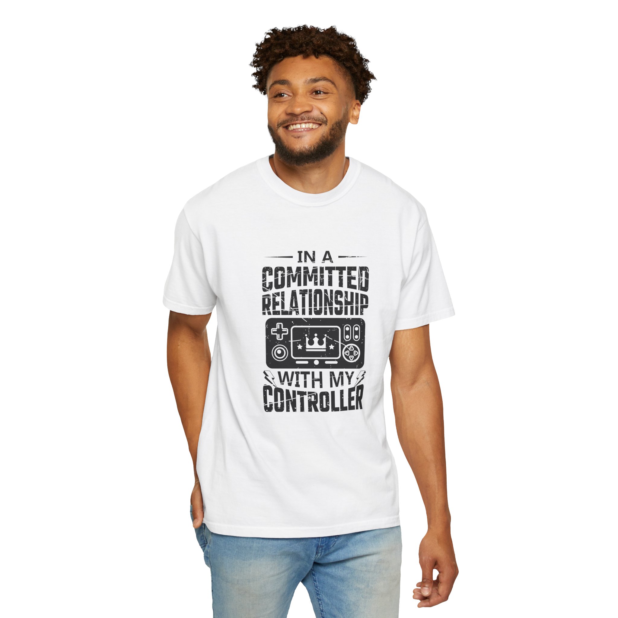 Gaming Relationship Tee - Perfect for Gamers, Committed Gamer Gift, Video Game Lovers, Funny Gamer Apparel - Image 13